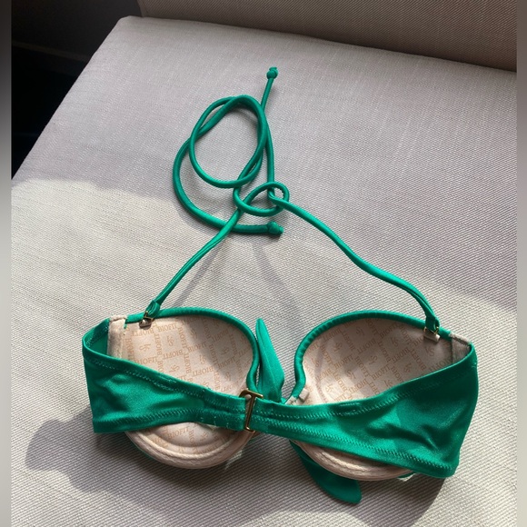 Victoria Secret Biofit Green swim top - Picture 2 of 3